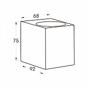 Накладной светильник Uniel UUL UL-00010557 цвет плафона/подвески Коричневый, цвет арматуры Коричневый-13