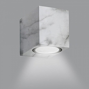 Накладной светильник Uniel UUL-A01S UL-00011361 цвет плафона/подвески Белый, Мрамор, цвет арматуры Белый, Мрамор-1