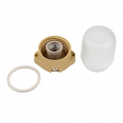 Накладной светильник Uniel UWL-K01R UL-00011473 цвет плафона/подвески Белый, цвет арматуры Коричневый-3