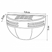 Накладной светильник Uniel USL-F-251 UL-00011591 цвет плафона/подвески Прозрачный, цвет арматуры Черный-7