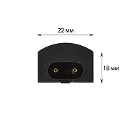 Накладной светильник Volpe ULI-Q951 UL-00012402 цвет плафона/подвески Прозрачный, Черный, цвет арматуры Черный-8