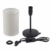 Настольная лампа Uniel UML-B308 UL-00012425 цвет плафона/подвески Бежевый, цвет арматуры Черный-3