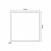 Светильник для потолка Армстронг Uniel PREMIUM ОПАЛ UL-00012521 цвет плафона/подвески Белый, цвет арматуры Белый-3