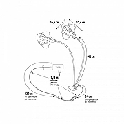 Светильник для растений Uniel ULT-P35M UL-00012580 цвет плафона/подвески Белый, цвет арматуры Белый-13