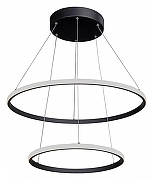 Подвесной светильник Vitaluce V04600 V04600-13/2S цвет плафона/подвески Белый, Черный, цвет арматуры Черный