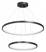 Подвесной светильник Vitaluce V04614 V04614-13/2S цвет плафона/подвески Белый, Черный, цвет арматуры Черный