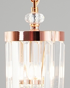 Подвесной светильник Moderli Stiland V10040-3P цвет плафона/подвески Прозрачный, цвет арматуры Золото-5