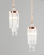 Подвесной светильник Moderli Stiland V10040-3P цвет плафона/подвески Прозрачный, цвет арматуры Золото-6