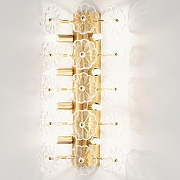 Накладной светильник Moderli Selectra V10233-8W цвет плафона/подвески Прозрачный, цвет арматуры Латунь