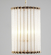 Подвесной светильник Moderli Crumbly V10262-3P цвет плафона/подвески Прозрачный, цвет арматуры Латунь-4