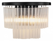 Накладной светильник Moderli Avista V10373-2W цвет плафона/подвески Прозрачный, цвет арматуры Черный-1