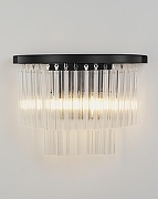 Накладной светильник Moderli Avista V10373-2W цвет плафона/подвески Прозрачный, цвет арматуры Черный-3