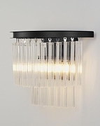 Накладной светильник Moderli Avista V10373-2W цвет плафона/подвески Прозрачный, цвет арматуры Черный-5