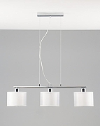 Подвесной светильник Moderli Massa V10496-3P цвет плафона/подвески Белый, цвет арматуры Хром-2