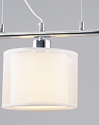 Подвесной светильник Moderli Massa V10496-3P цвет плафона/подвески Белый, цвет арматуры Хром-6