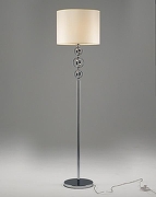 Торшер Moderli Brulee V10551-1F цвет плафона/подвески Белый, цвет арматуры Хром-1