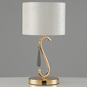 Настольная лампа Moderli Caramel V10556-1T цвет плафона/подвески Белый, цвет арматуры Золото