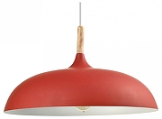 Подвесной светильник Moderli Hygo V10652-1P цвет плафона/подвески Коричневый, Красный, цвет арматуры Красный