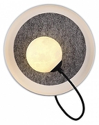 Бра Moderli Cosmi V10691-WL цвет плафона/подвески Белый, Серый, цвет арматуры Белый