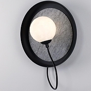 Бра Moderli Cosmi V10692-WL цвет плафона/подвески Белый, цвет арматуры Серый, Черный-1