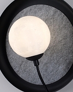 Бра Moderli Cosmi V10692-WL цвет плафона/подвески Белый, цвет арматуры Серый, Черный-4