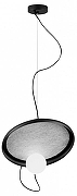 Подвесной светильник Moderli Cosmi V10695-PL цвет плафона/подвески Белый, Серый, Черный, цвет арматуры Черный-1