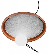 Подвесной светильник Moderli Cosmi V10696-PL цвет плафона/подвески Красный, Серый, цвет арматуры Черный