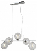 Подвесной светильник Moderli Renny V10801-5P цвет плафона/подвески Прозрачный, цвет арматуры Хром-1
