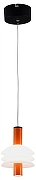 Подвесной светильник Moderli Sylv V10878-PL цвет плафона/подвески Белый, цвет арматуры Оранжевый, Черный-1