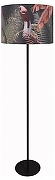 Торшер Moderli Tropic V11008-F цвет плафона/подвески Разноцветный, цвет арматуры Черный