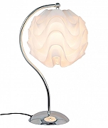 Настольная лампа Moderli Flake V11009-T цвет плафона/подвески Белый, цвет арматуры Хром