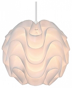 Подвесной светильник Moderli Flake V11011-P цвет плафона/подвески Белый, цвет арматуры Хром