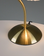 Настольная лампа Moderli Flake V11012-T цвет плафона/подвески Белый, цвет арматуры Золото-3