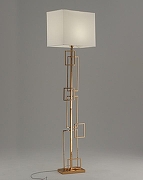 Торшер Moderli Nemesia V11137-1F цвет плафона/подвески Белый, цвет арматуры Золото-1