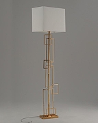 Торшер Moderli Nemesia V11137-1F цвет плафона/подвески Белый, цвет арматуры Золото-2