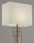 Торшер Moderli Nemesia V11137-1F цвет плафона/подвески Белый, цвет арматуры Золото-4