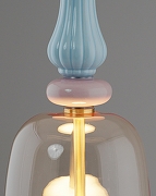 Подвесной светильник Moderli Corals V11151-PL цвет плафона/подвески Желтый, цвет арматуры Золото-5