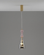 Подвесной светильник Moderli Corals V11154-PL цвет плафона/подвески Хром, цвет арматуры Золото-1