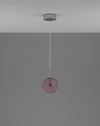 Подвесной светильник Moderli Marnia V11158-PL цвет плафона/подвески Розовый, цвет арматуры Хром-2