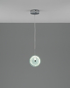 Подвесной светильник Moderli Marnia V11159-PL цвет плафона/подвески Голубой, цвет арматуры Хром-1