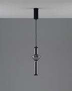 Подвесной светильник Moderli Arabella V11169-PL цвет плафона/подвески Светло-серый, цвет арматуры Черный-2