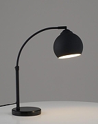 Настольная лампа офисная Moderli Arco V11337-1T цвет плафона/подвески Черный, цвет арматуры Черный-1