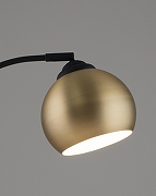 Настольная лампа офисная Moderli Arco V11338-1T цвет плафона/подвески Золото, цвет арматуры Черный-3