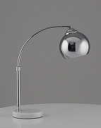 Настольная лампа офисная Moderli Arco V11339-1T цвет плафона/подвески Хром, цвет арматуры Белый, Хром-2