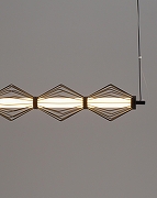 Подвесной светильник Moderli Eloise V11352-PL цвет плафона/подвески Прозрачный, Хром, цвет арматуры Черный-3