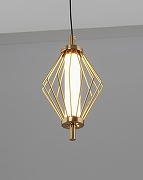 Подвесной светильник Moderli Eloise V11354-PL цвет плафона/подвески Золото, Прозрачный, цвет арматуры Золото-3