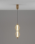 Подвесной светильник Moderli Eloise V11355-PL цвет плафона/подвески Золото, Прозрачный, цвет арматуры Золото-1