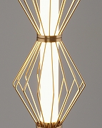 Подвесной светильник Moderli Eloise V11355-PL цвет плафона/подвески Золото, Прозрачный, цвет арматуры Золото-4