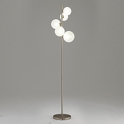 Торшер Moderli Renny V11470-5F цвет плафона/подвески Белый, цвет арматуры Хром-1