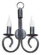 Бра Vitaluce V1480 V1480/2A цвет Черный, Серебро